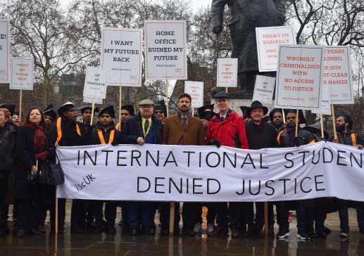British government under scrutiny over treatment of students in Toeic test scandal