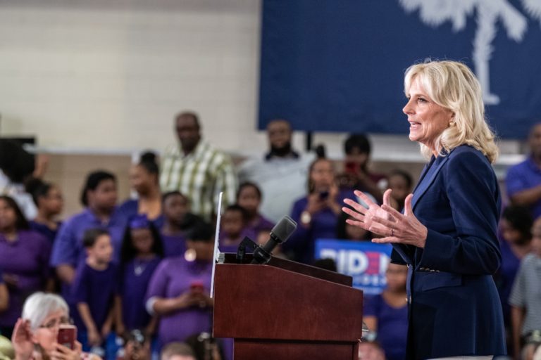 Dr Biden pledges to keep teaching