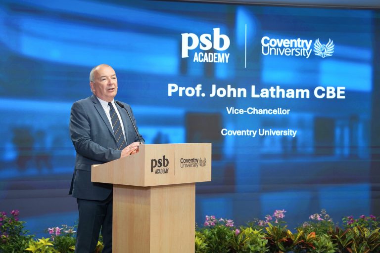 A new campus exclusively offering Coventry University qualifications in Singapore has opened its doors.
